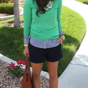 J. Crew Chino Navy Shorts. (Inseam 4”) Like New!